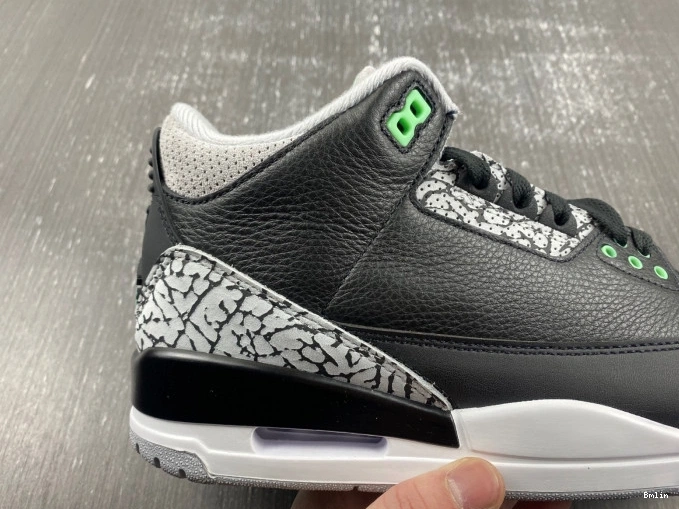 Bmlin Shoes Green 3 Jordan Glow Air CT8532-031 0709